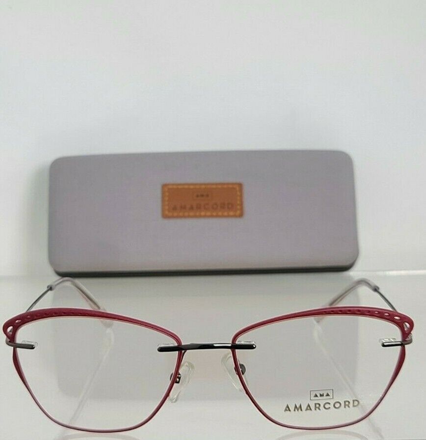 Brand New Authentic AMARCORD Eyeglasses AM035 C2 53mm Frame