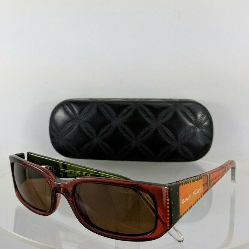Brand New Authentic Ronit Furst Rf 3766 21 53Mm Hand Painted Sunglasses Frame