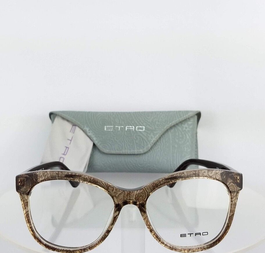 Brand New Authentic ETRO Eyeglasses ET2605 211 Brown Frame 52mm