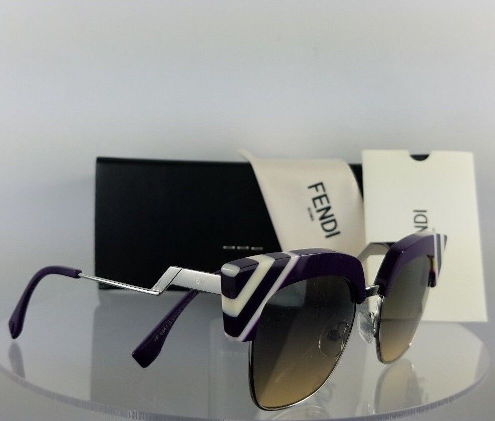 Brand New Authentic Fendi FF 0241/S Sunglasses BV3GA Purple 50mm Frame 0241