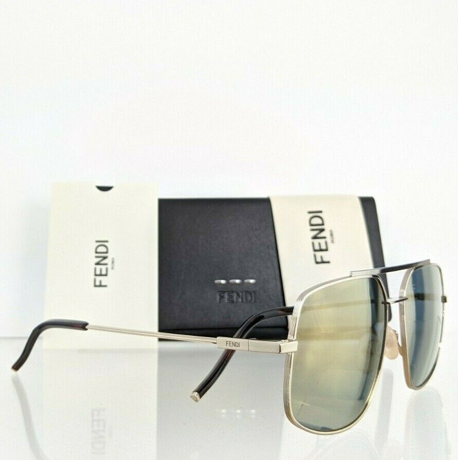 Brand New Authentic Fendi Ff M0007/S Sunglasses 3Yg Jo Gold Frame 0007