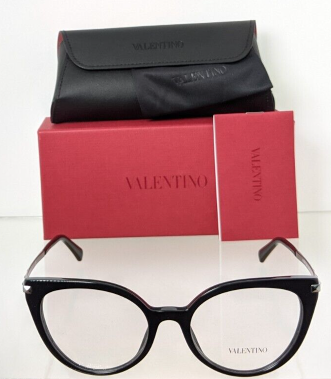 New Authentic Valentino Eyeglasses VA 3040 5001 53mm 3040 Black Frame