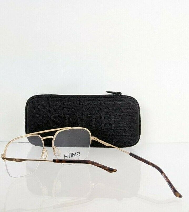 Brand New Authentic Smith Optics Eyeglasses SIDESTEP Matte Gold Frame
