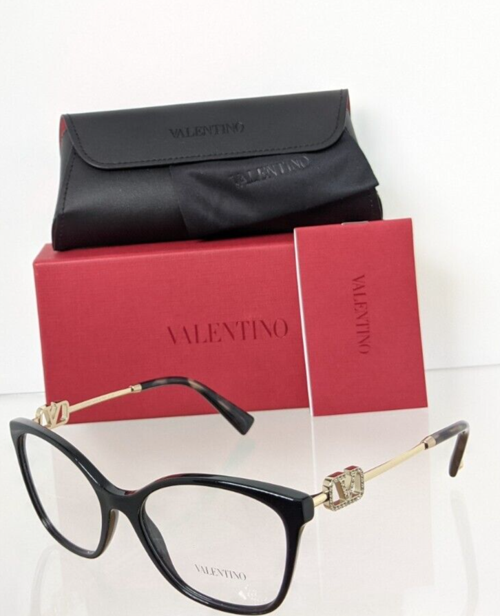 New Authentic Valentino Eyeglasses VA 3050 5001 54mm 3050 Black Frame