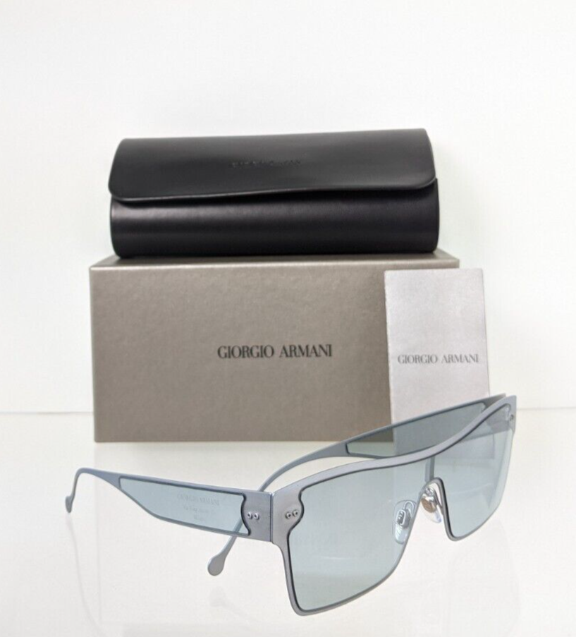 New Authentic Giorgio Armani AR 6088 Sunglasses 32659C AR6088 Grey Frame