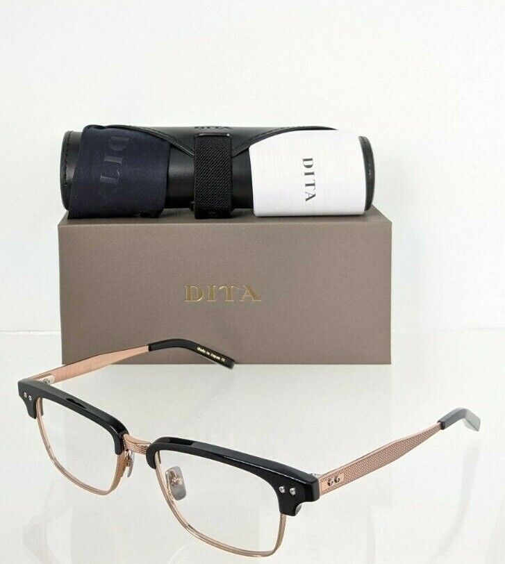 Brand New Authentic Dita Eyeglasses STATESMAN THREE DRX-2064-F-BLK-RGD-52