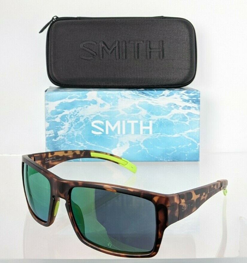 Brand New Authentic Smith Optics Sunglasses OULTLIER XL Matte Tortoise Neon