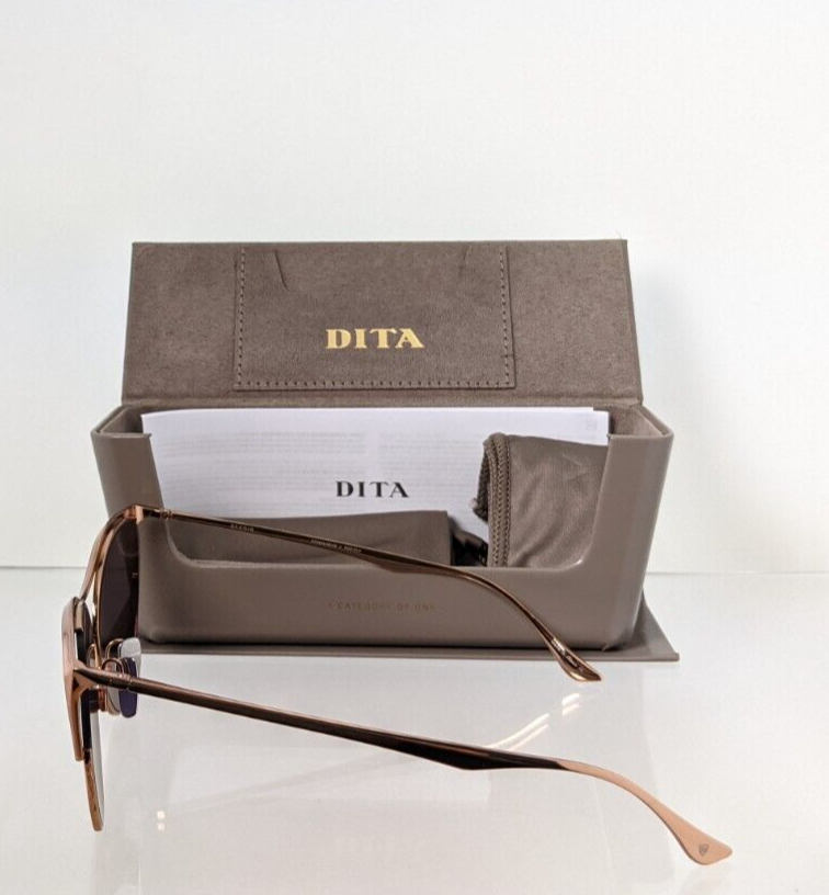 New Authentic Dita Sunglasses REVOIR DTS 509-59-02 Rose Gold Frame