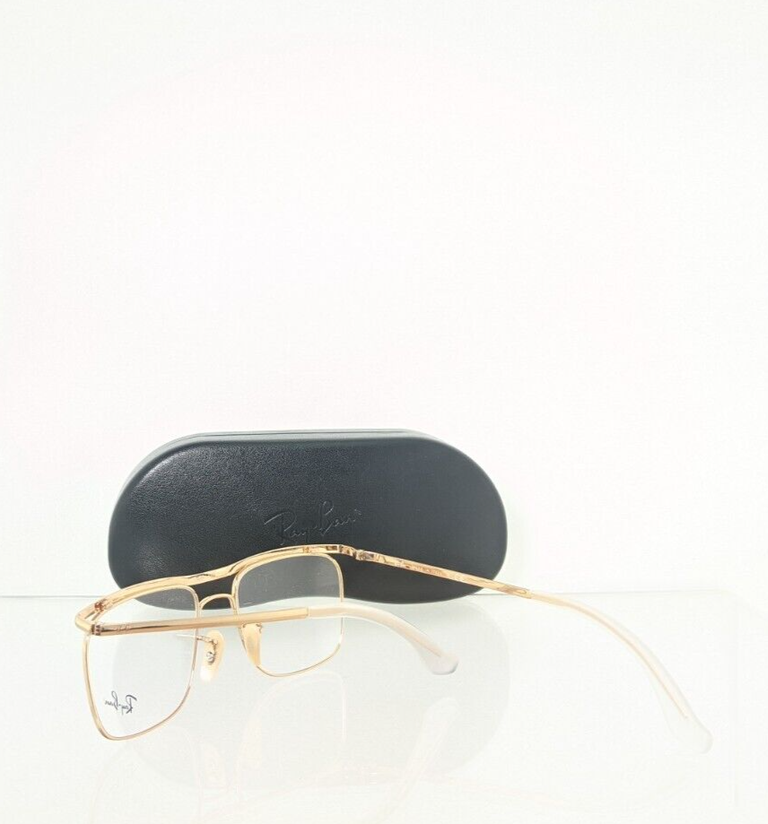 Brand New Authentic Ray Ban Eyeglasses RB 6519 2500 52mm RB 6519 Gold