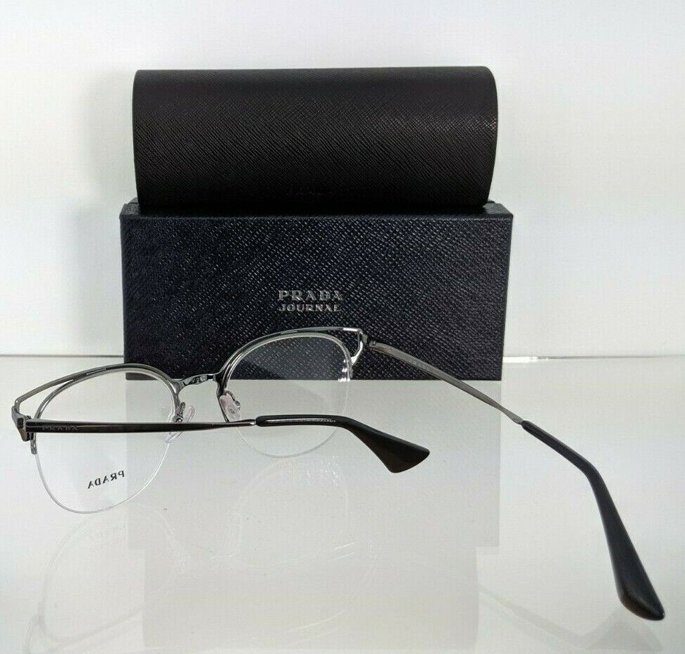 Brand New Authentic Prada Eyeglasses VPR 64U M4Y - 1O1 Black 51mm Frame