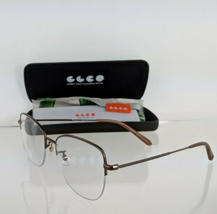 Brand New Authentic Garrett Leight Eyeglasses PERSHING AME-TI 54mm California