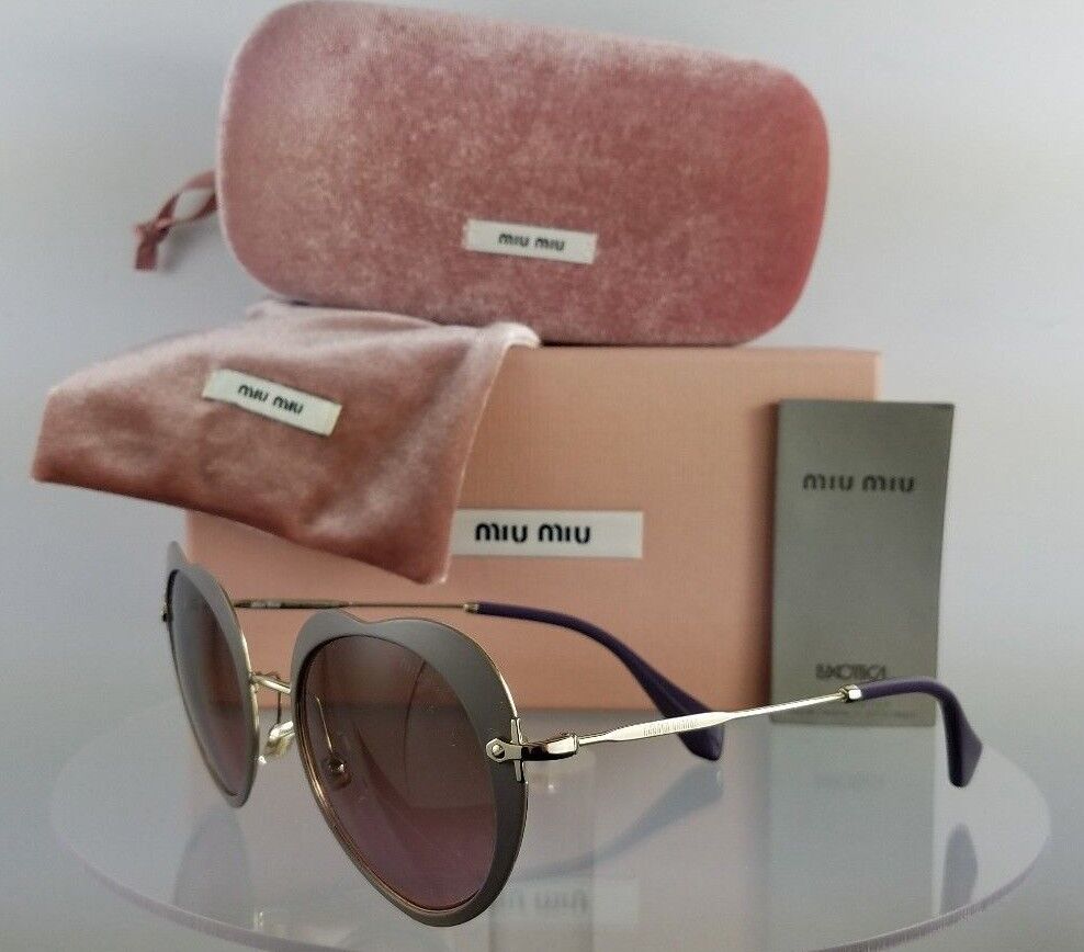 MIU MIU SMU 54R U6H-5P1 Beige Sunglasses