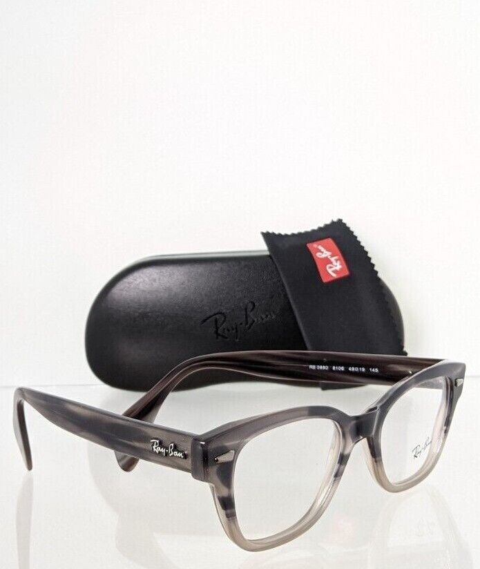 Brand New Authentic Ray Ban Eyeglasses RB 0880 8106 49mm Frame Grey RB0880