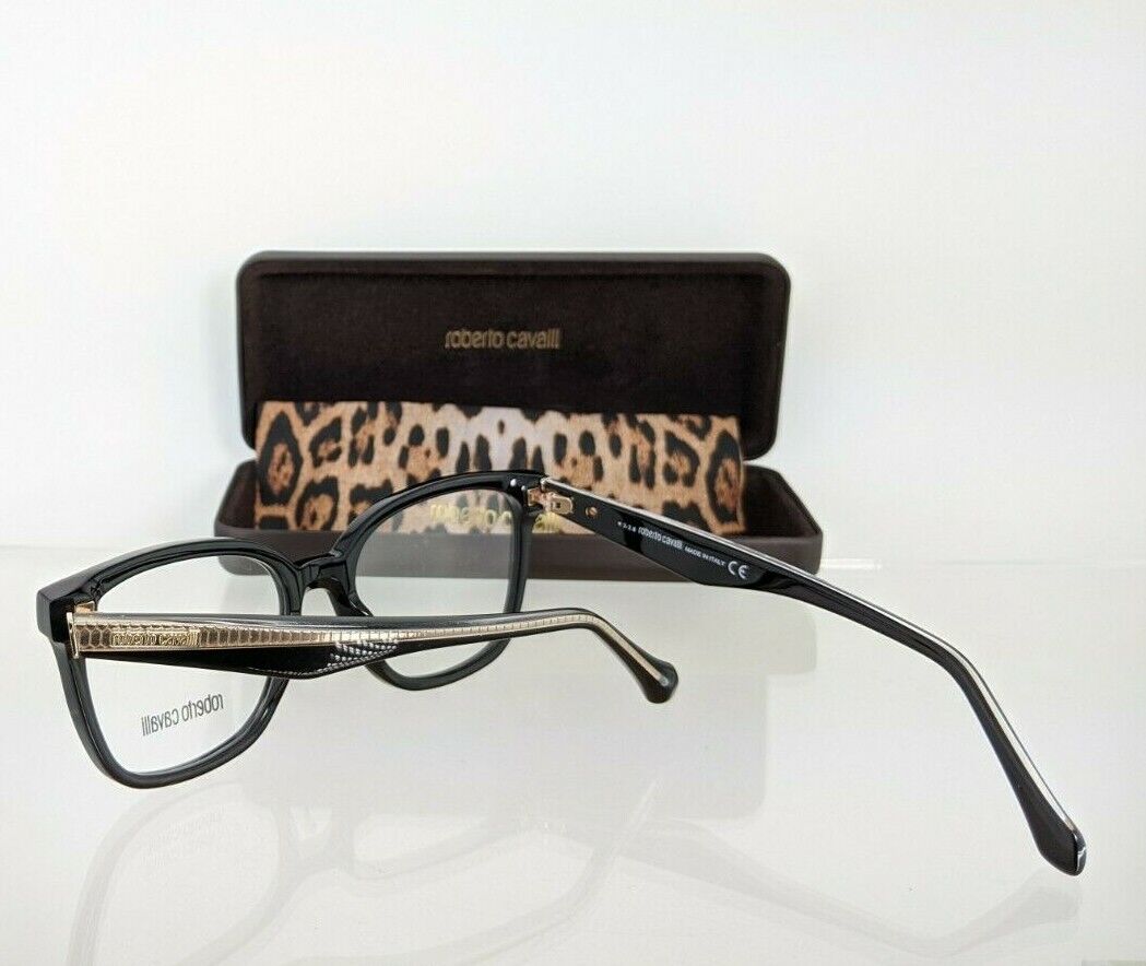 Brand New Authentic Roberto Cavalli Eyeglasses MURLO RC 5078 001 52mm Frame