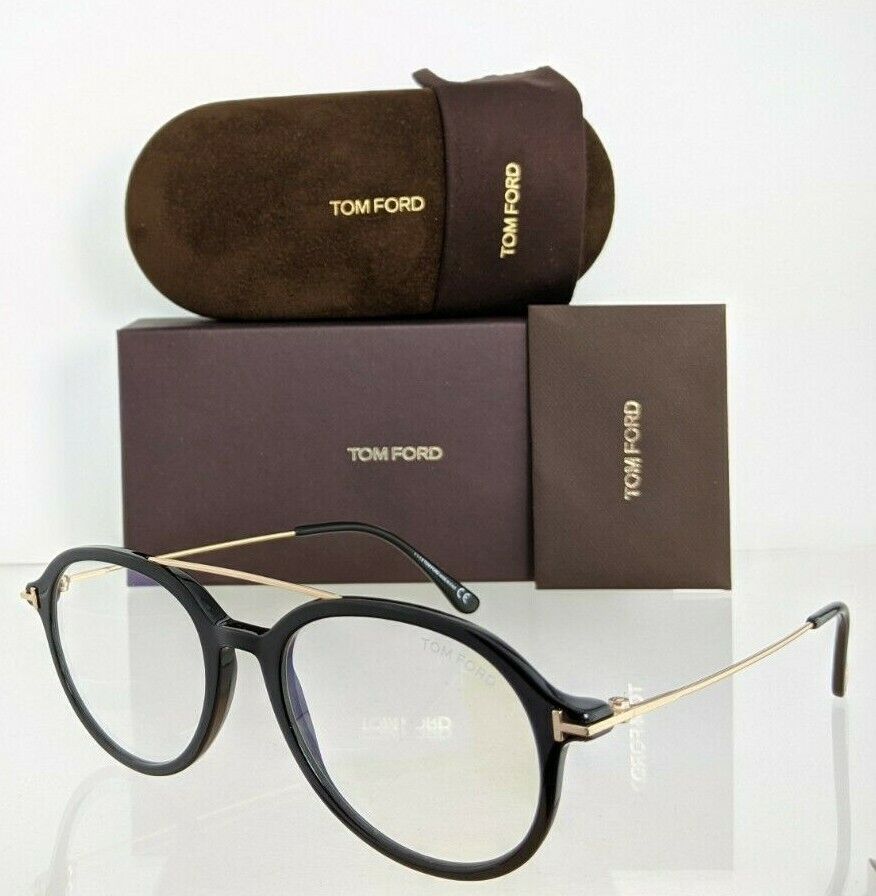 Brand New Authentic Tom Ford TF 5609 Eyeglasses 001 Frame FT 5609-B 53mm Frame