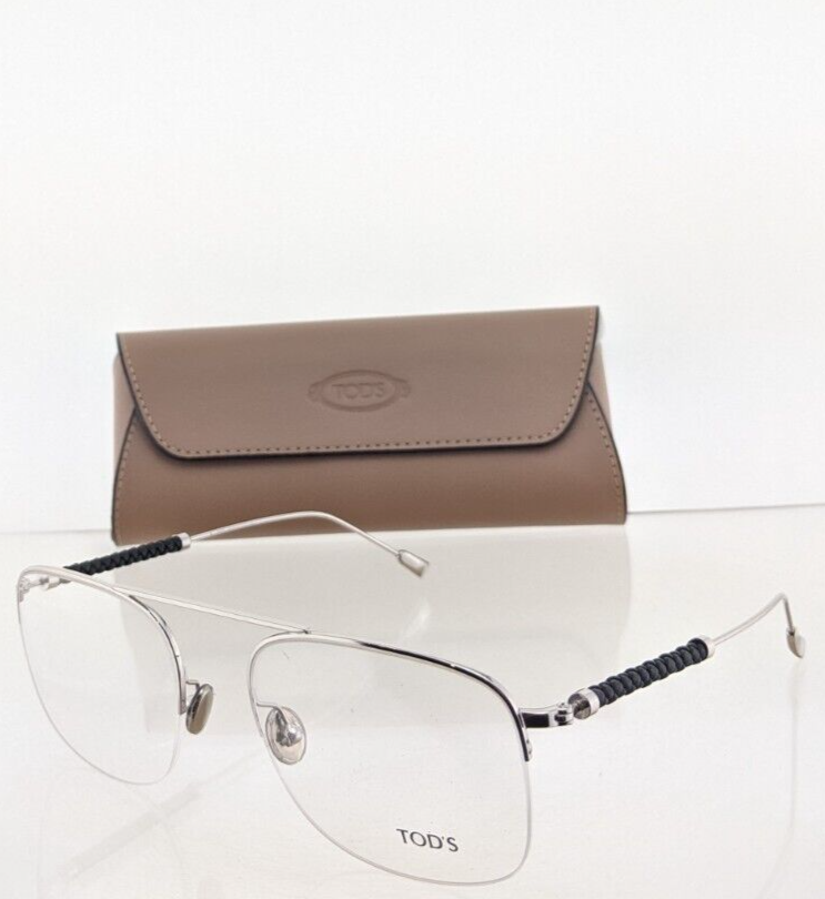 Brand New Authentic Tod's Eyeglasses To 5255 018 55Mm Silver Frame To 5255