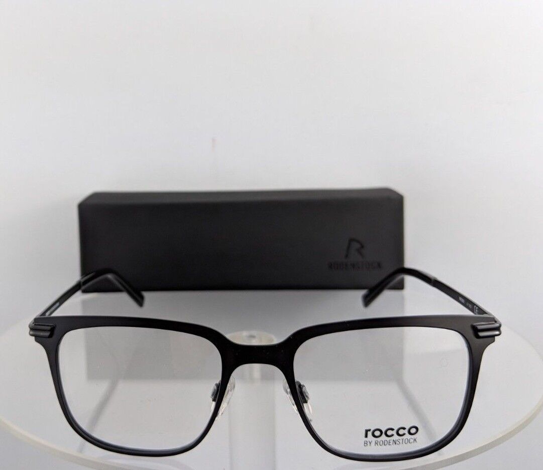 Brand New Authentic Rodenstock Eyeglasses Rr 206 A Black Frame