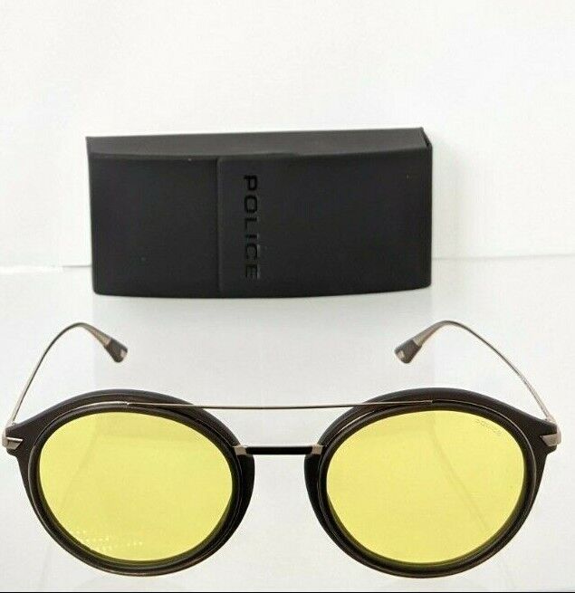 Brand New Authentic Police Sunglasses HUNGER 1 SPL 724 Frame W45M 52mm