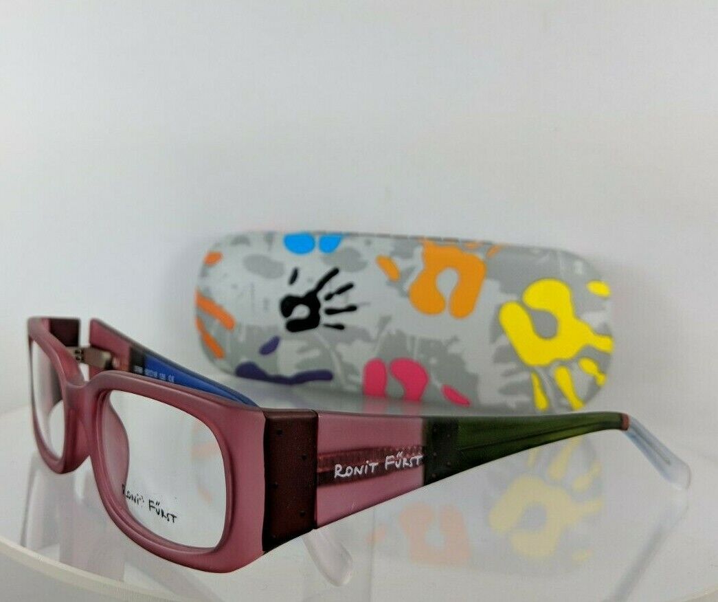 Brand New Authentic Ronit Furst Rf 3766 M1 Hand Painted Eyeglasses 52Mm Frame