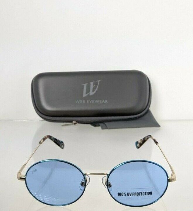 Brand New Authentic Web Sunglasses WE 255 Col. 32V 0255 Gold 51mm Designer Frame