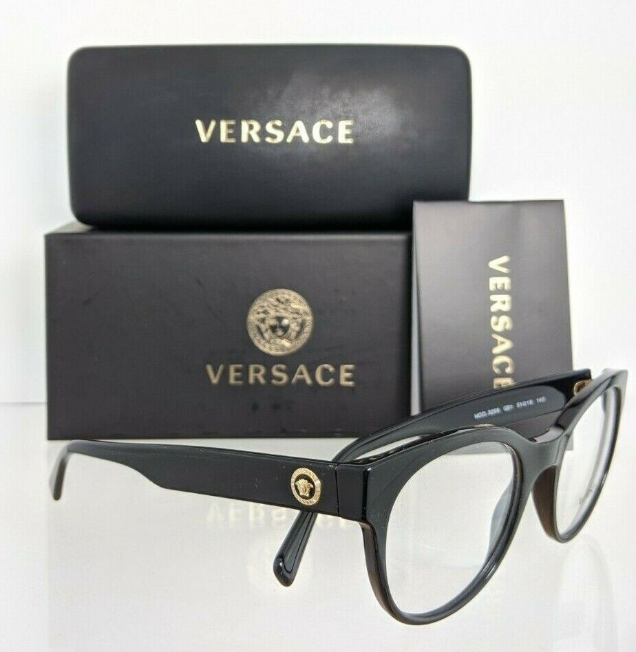 Brand New Authentic Versace Eyeglasses MOD. 3268 GB1 51mm Frame 3268 Frame