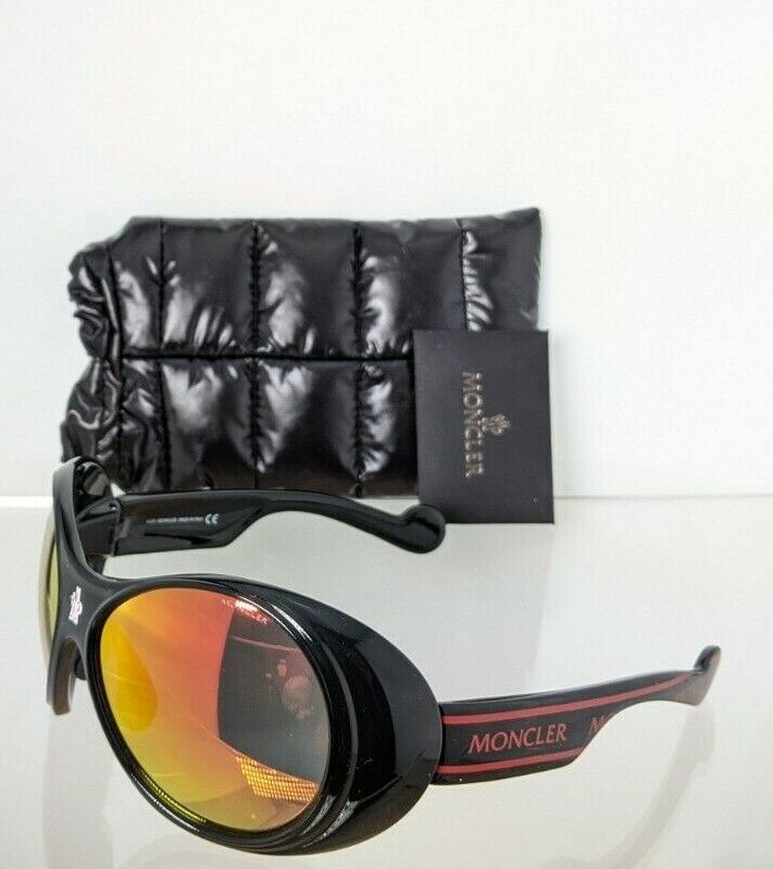 Brand New Authentic Moncler Sunglasses MR MONCLER ML 0148 01C 0148 64mm