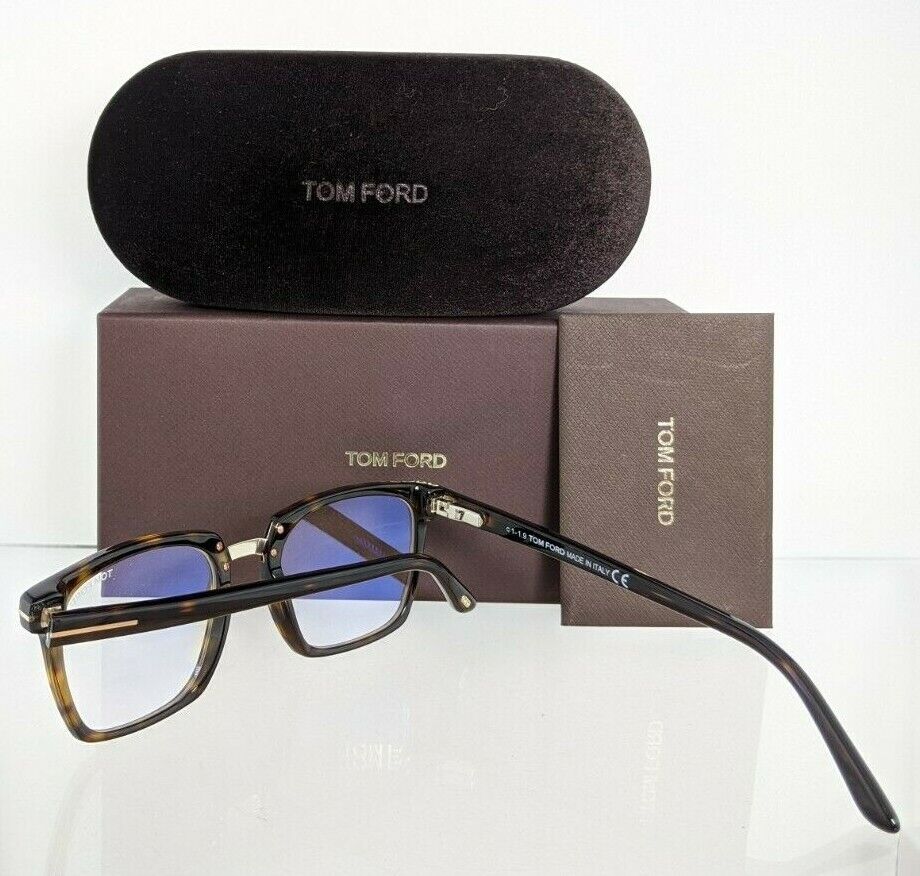 Brand New Authentic Tom Ford Eyeglasses FT TF 5523 052 52mm Tortoise Gold Frame