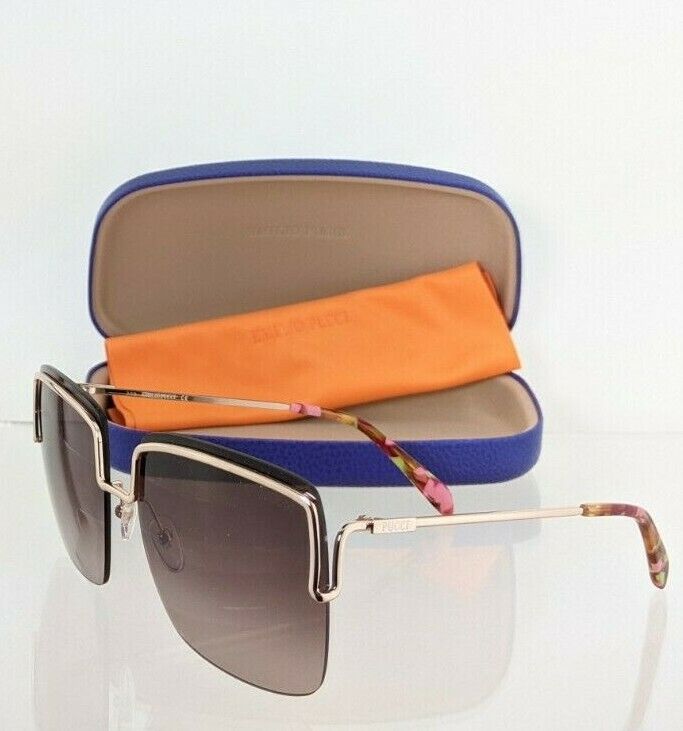Brand New Authentic Emilio Pucci Sunglasses EP 116 36F EP116 62mm