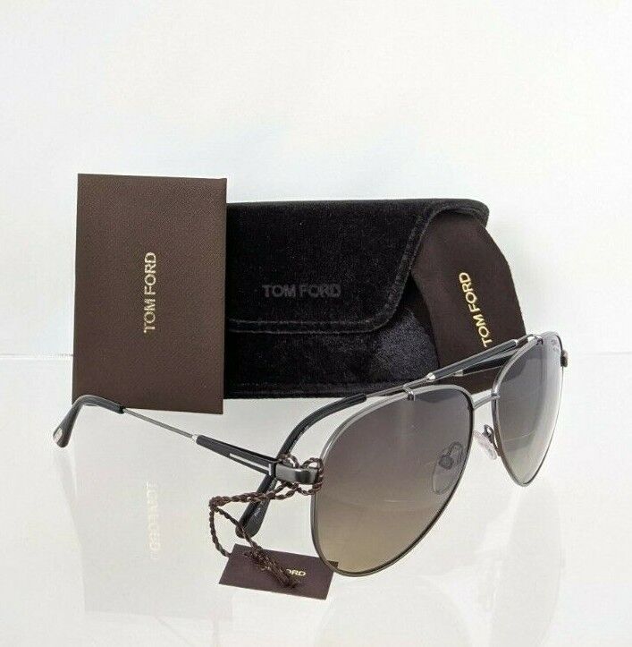 Brand New Authentic Tom Ford Sunglasses FT TF 0378 TF378 10D Rick 60mm Polarized