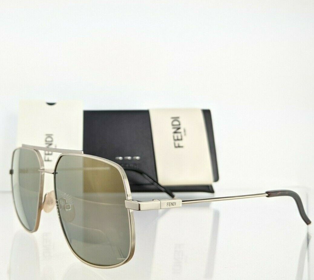 Brand New Authentic Fendi Ff M0007/S Sunglasses 3Yg Jo Gold Frame 0007