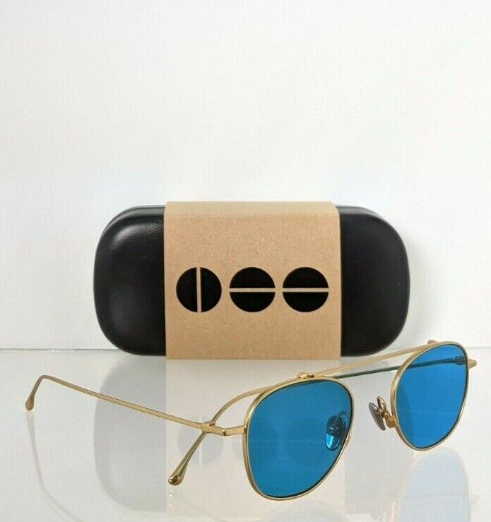 Brand New Authentic KOMONO SUNGLASSES SN THE SHELDON 48mm Gold Frame