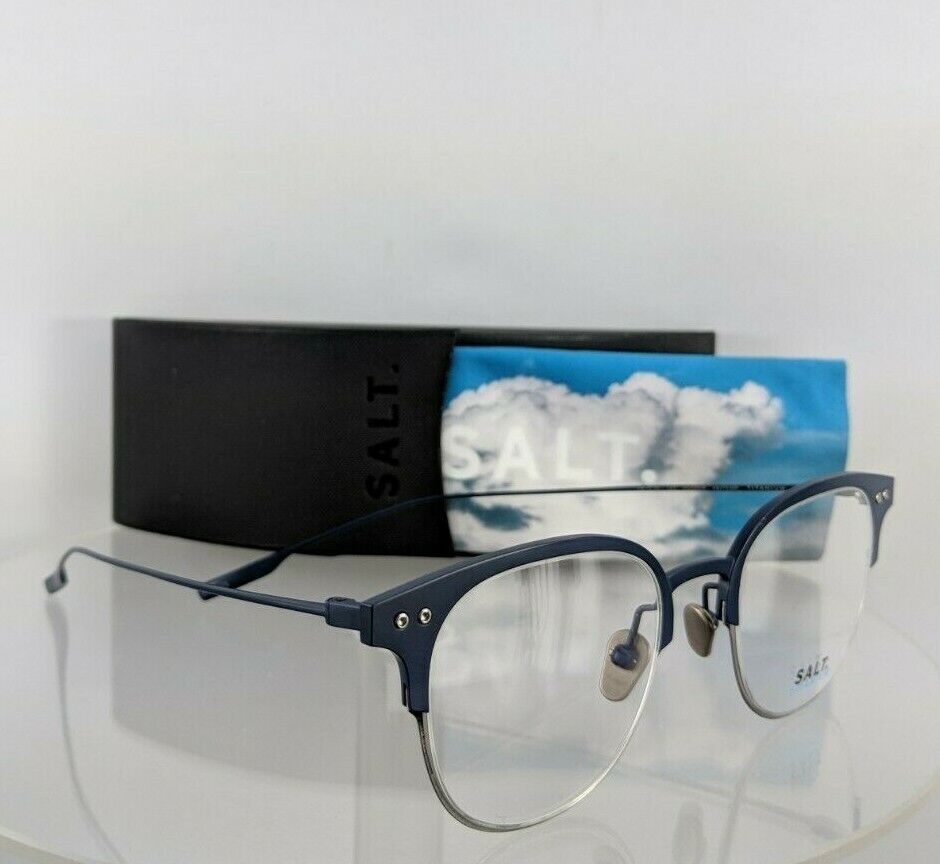 Brand New Authentic Salt Eyeglasses Hooper Ab/Temp Titanium Hand Made Frame 48Mm