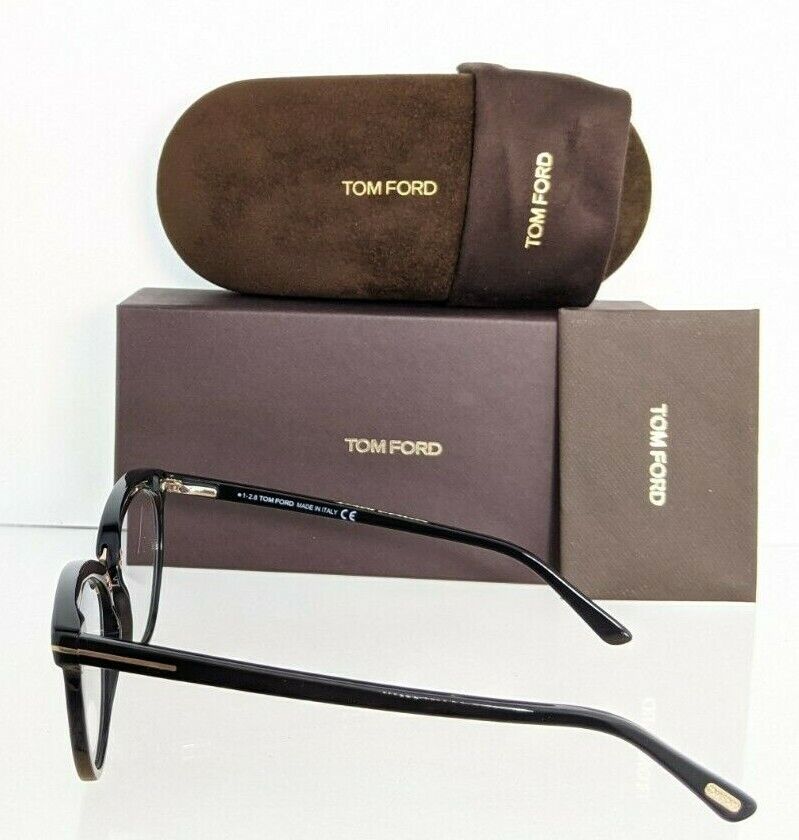 Brand New Authentic Tom Ford Eyeglasses TF 5551 001 Frame FT 5551-B 54mm Frame