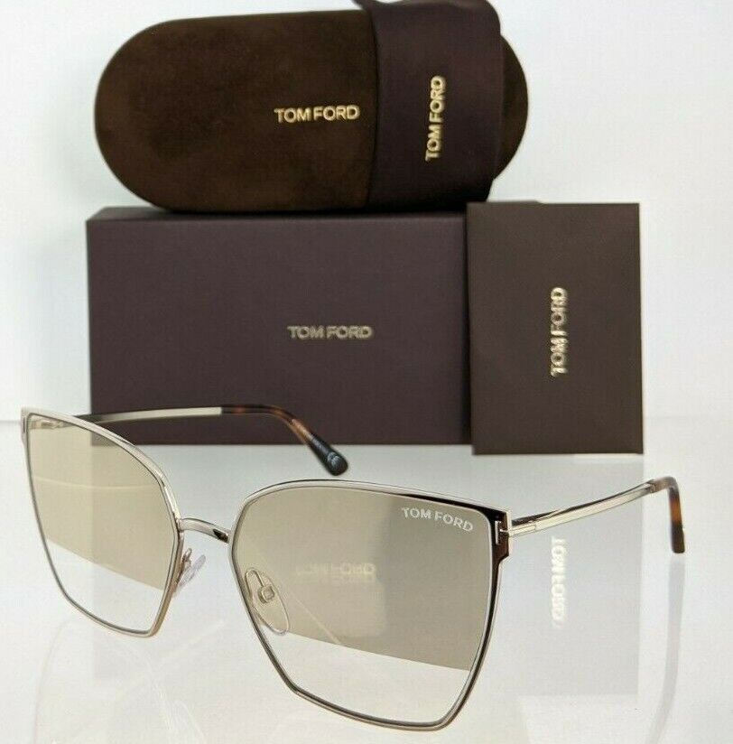 Brand New Authentic Tom Ford Sunglasses FT TF 653 28B Helena Frame TF0653