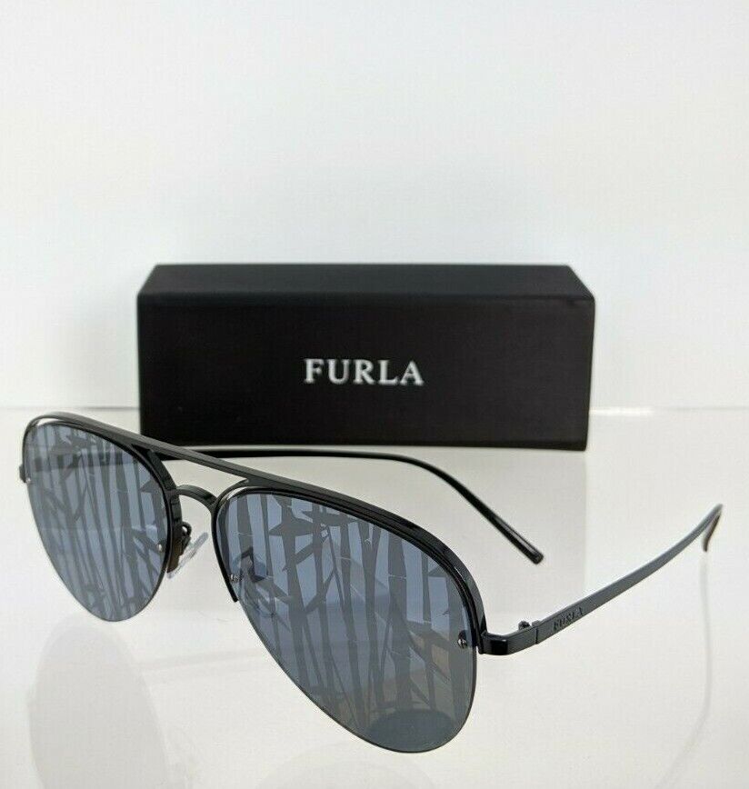 Brand New Authentic FURLA Sunglasses SFU 177 530L Black 59mm Frame