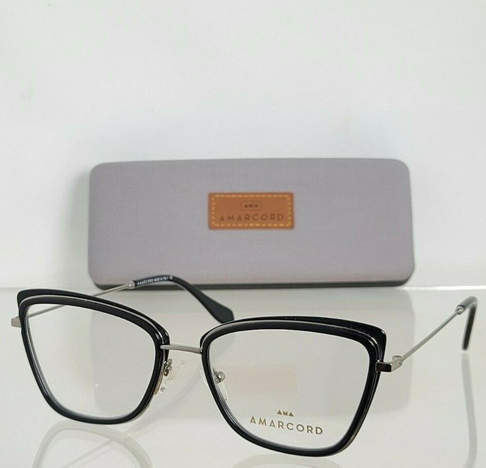 Brand New Authentic AMARCORD Eyeglasses AM082 Color 1 52mm Frame