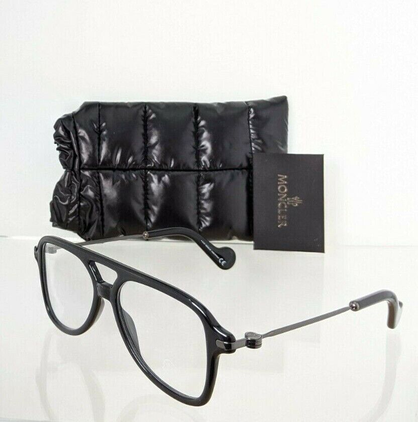 Brand New Authentic Moncler Eyeglasses ML 5081 001 54mm Black 5081 Frame