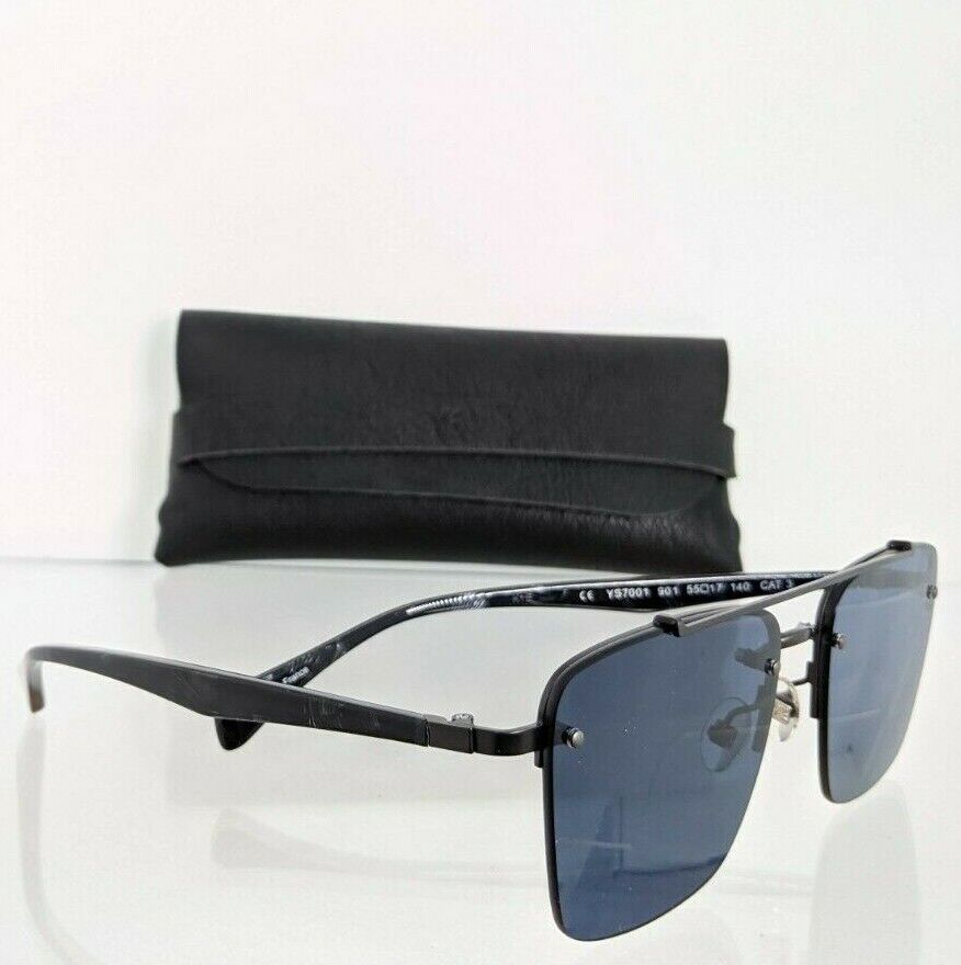 Brand New Authentic Yohji Yamamoto Sunglasses YS 7001 901 55mm Frame