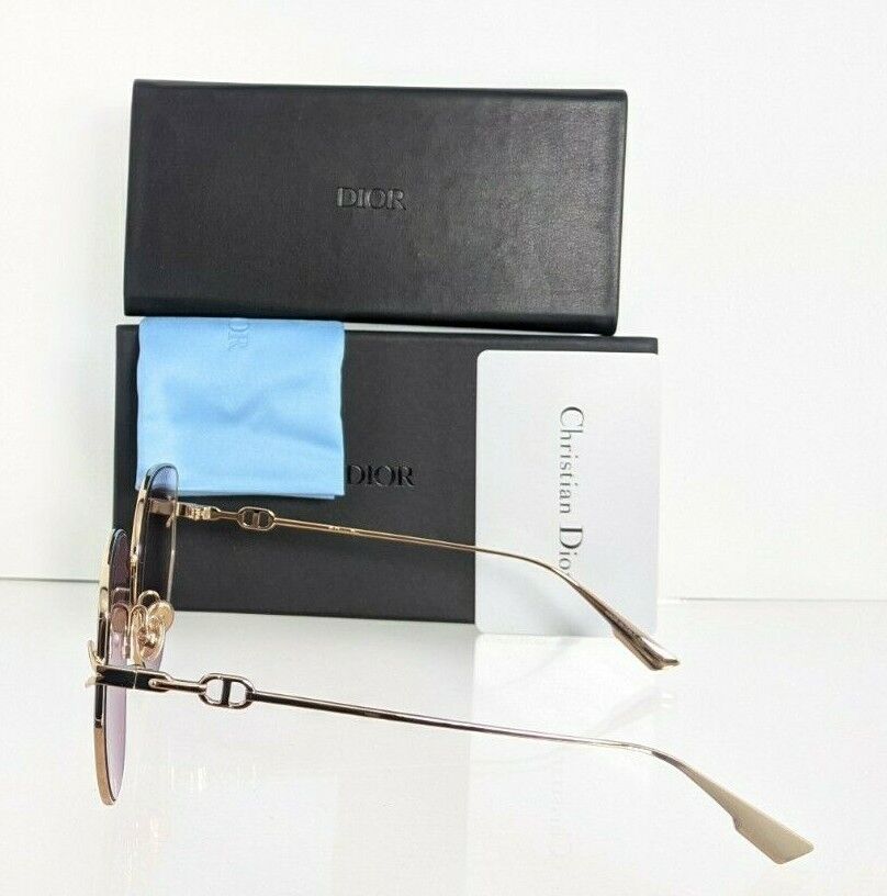 Brand New Authentic Christian Dior Sunglasses Gipsy 1 0009R Gold Frame