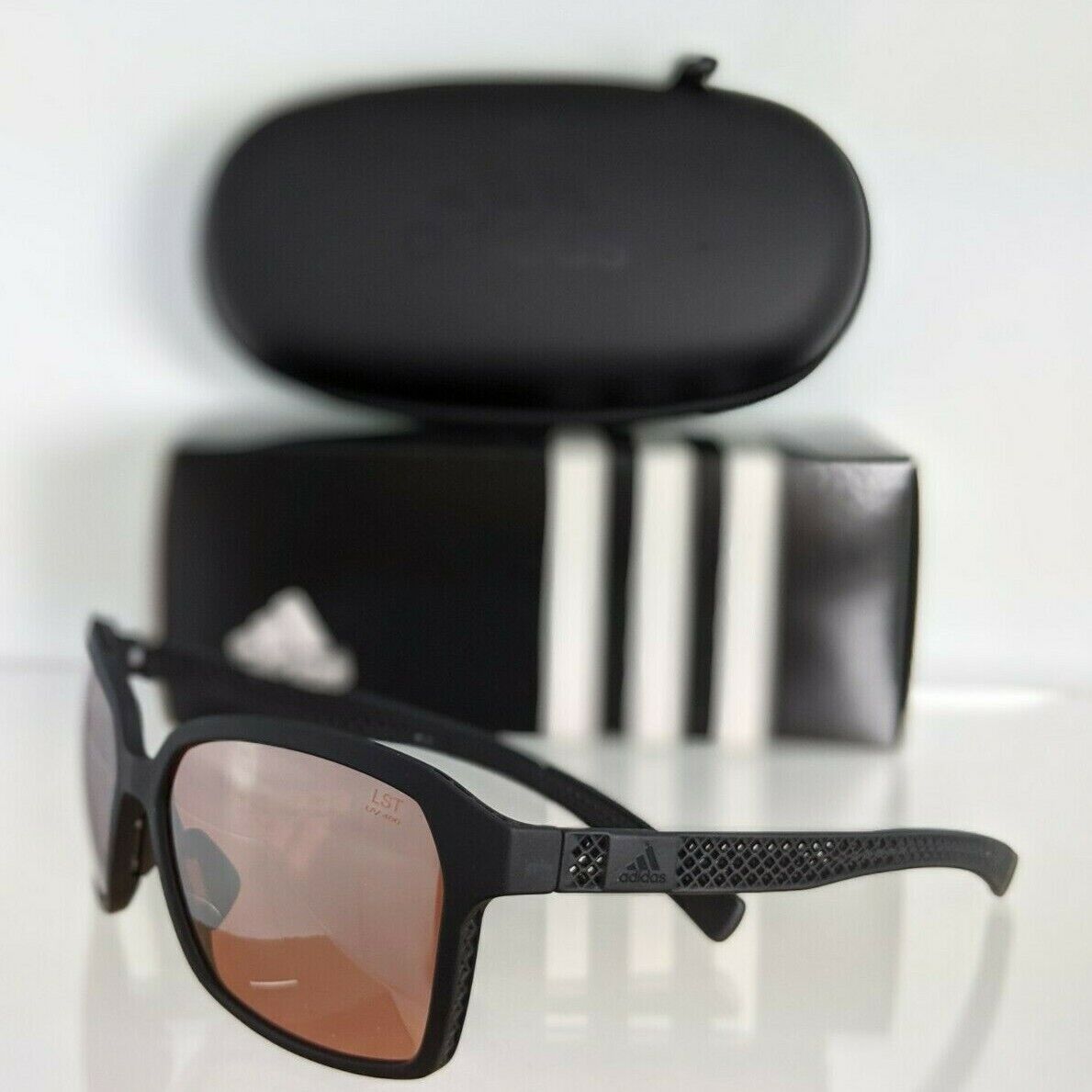 Brand New Authentic Adidas Sunglasses AD 43 75 9000 Aspyr 3D_F AD43