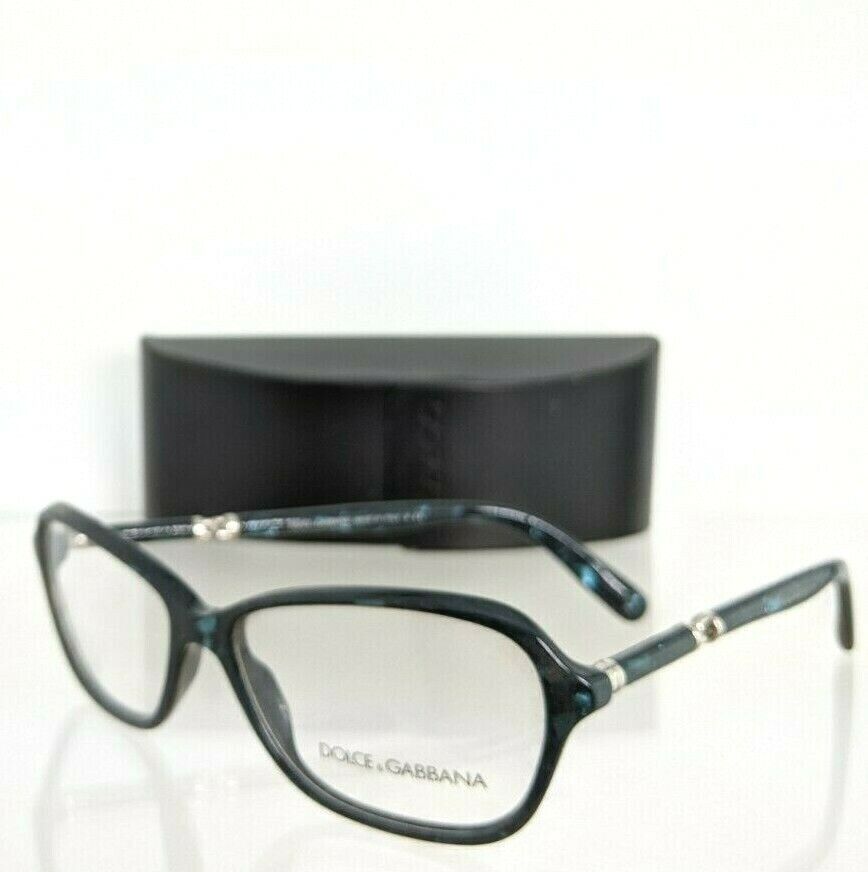 Brand New Authentic Dolce & Gabbana DG 3145 2684 55mm Blue Silver Frame