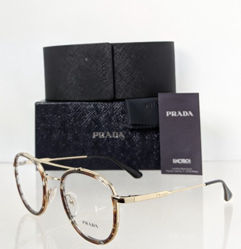 Brand New Authentic Prada Eyeglasses VPR 66X 06A - 1O1 56mm Frame 50Y