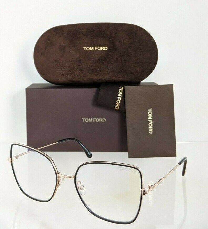 Brand New Authentic Tom Ford TF 5360 Eyeglasses 001 Frame FT 5360-B 56mm Frame