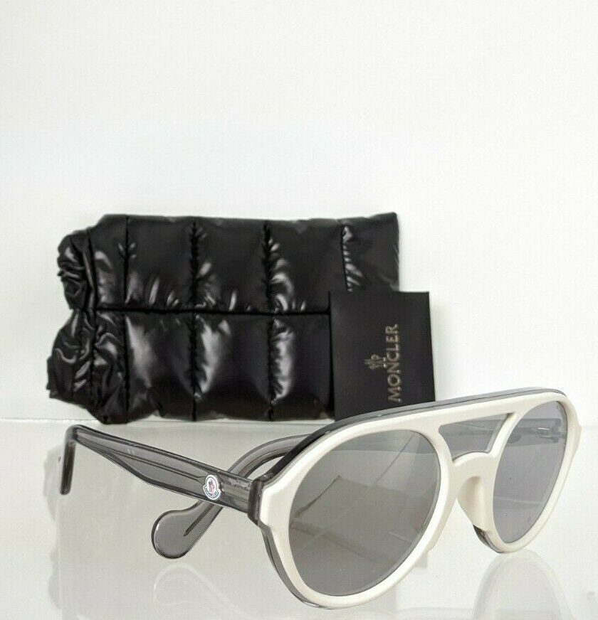 Brand New Authentic Moncler Sunglasses MR MONCLER ML 0052 21C White 140mm