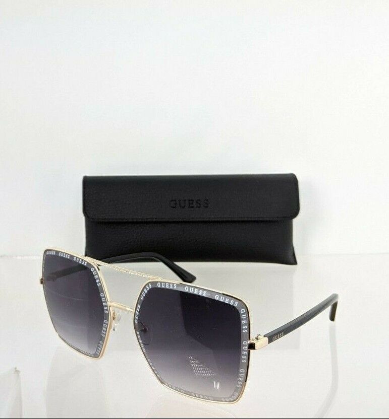 Brand New Authentic Guess Sunglasses GU7715 32B Gold Frame 7715 Frame