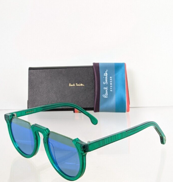 New Authentic PAUL SMITH Sunglasses BRIXHAM PSSN022 V1 Col. 04 50mm Green Frame