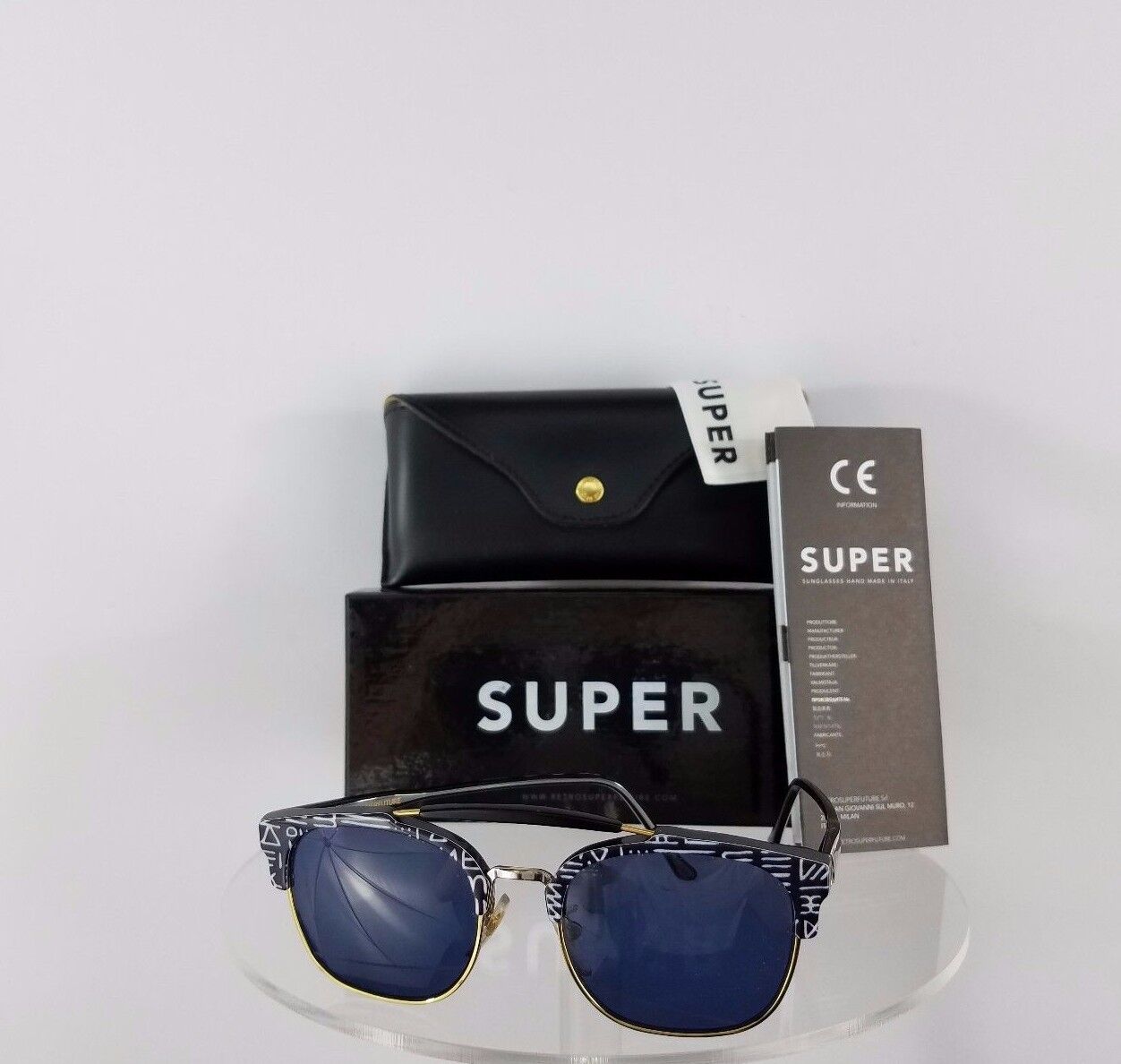 Brand New Authentic Retrosuperfuture 49er SUPER 792 3A Sunglasses Afrika Moross