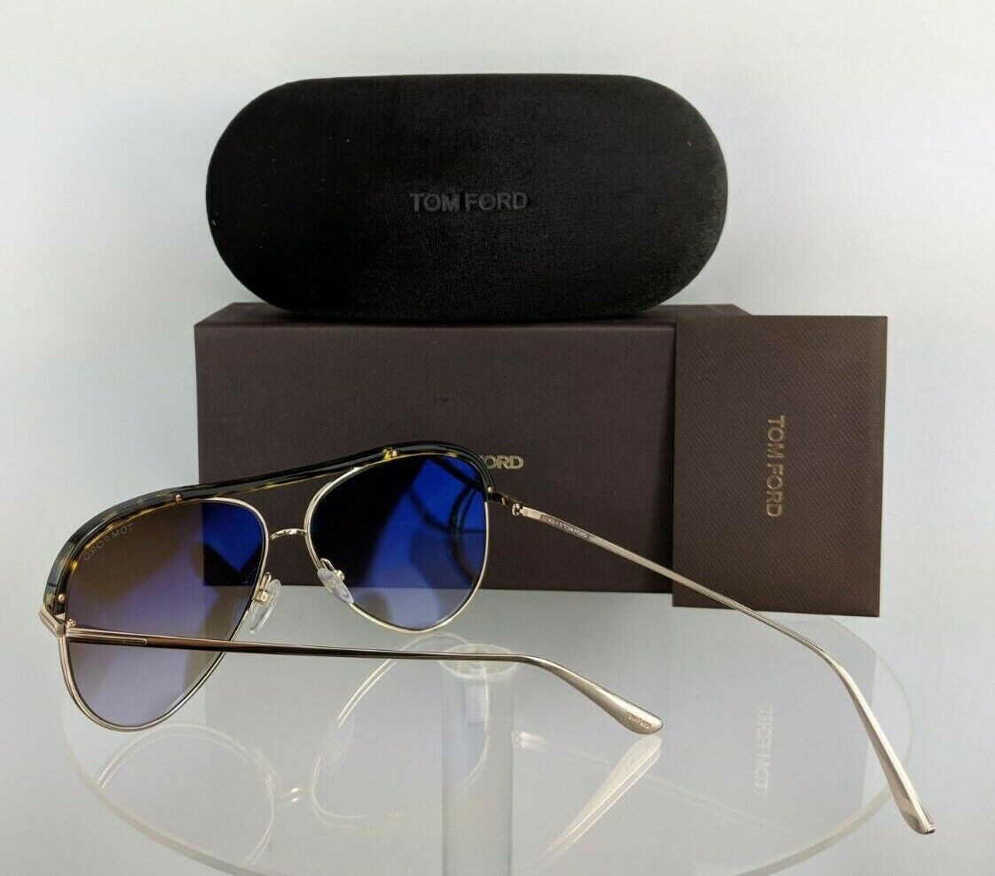 Brand New Authentic Tom Ford Sunglasses Sabine - 02 TF 606 28G TF FT 0606 60mm