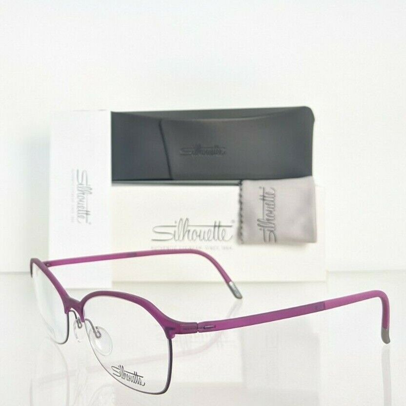 Brand New Authentic Silhouette Eyeglasses SPX 1582 75 4040 Titanium Frame 53mm