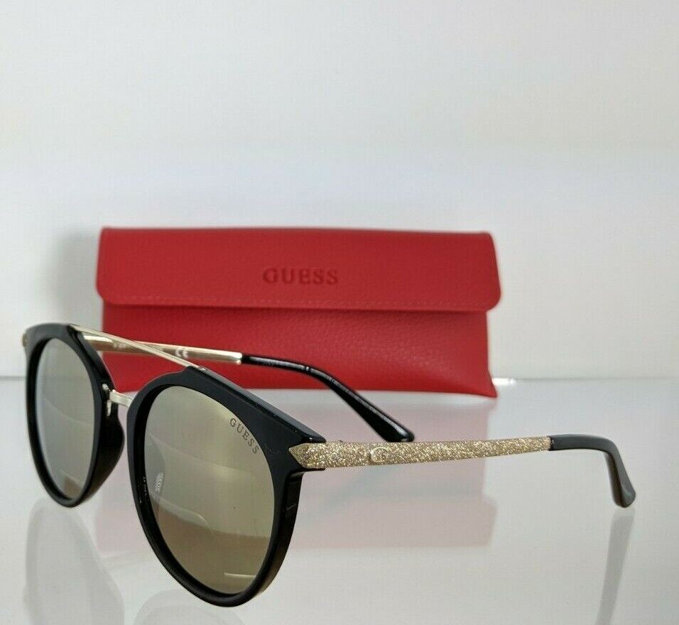 Brand New Authentic Guess Sunglasses GU 7532 01G 52mm GG 7532 Frame